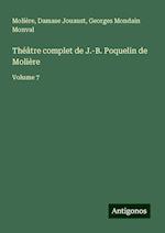 Théâtre complet de J.-B. Poquelin de Molière