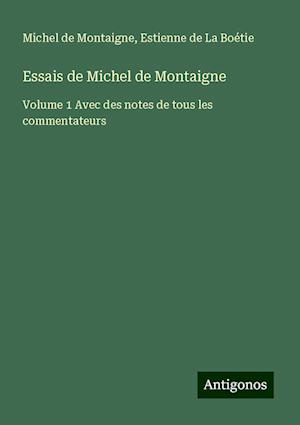 Essais de Michel de Montaigne