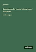 Exercices sur les formes idiomatiques comparées