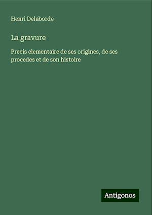 La gravure