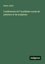 Conférences de l'Académie royale de peinture et de sculpture