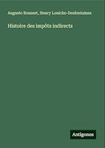 Histoire des impôts indirects