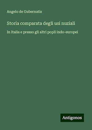 Storia comparata degli usi nuziali