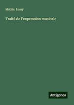 Traité de l'expression musicale