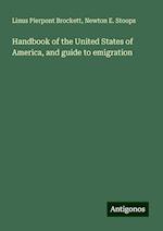 Handbook of the United States of America, and guide to emigration