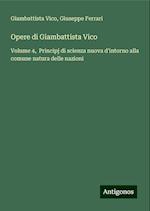 Opere di Giambattista Vico