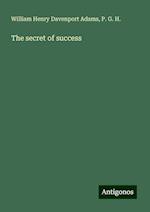 The secret of success