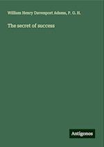 The secret of success