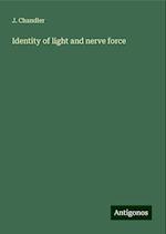 Identity of light and nerve force