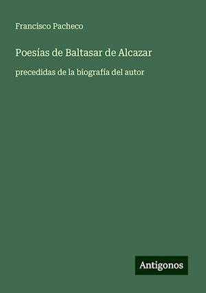 Poesías de Baltasar de Alcazar