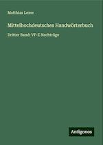 Mittelhochdeutsches Handwörterbuch