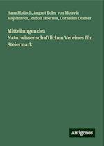 Mitteilungen des Naturwissenschaftlichen Vereines für Steiermark