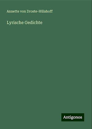 Lyrische Gedichte