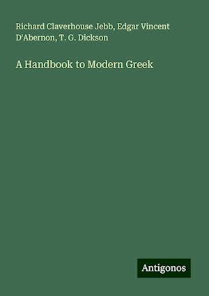 A Handbook to Modern Greek