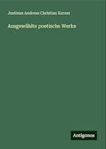 Ausgewählte poetische Werke