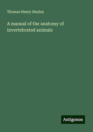 A manual of the anatomy of invertebrated animals