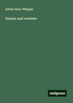 Essays and reviews