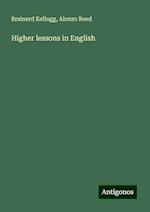 Higher lessons in English