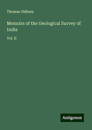 Memoirs of the Geological Survey of India