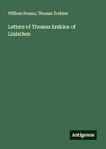 Letters of Thomas Erskine of Linlathen