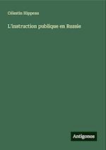 L'instruction publique en Russie