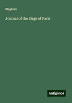 Journal of the Siege of Paris