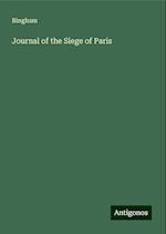 Journal of the Siege of Paris