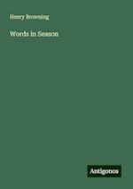 Words in Season