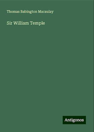 Sir William Temple