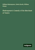 Shakespeare's Comedy of the Merchant of Venice