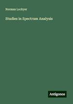 Studies in Spectrum Analysis