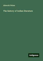 The history of Indian literature