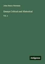 Essays Critical and Historical