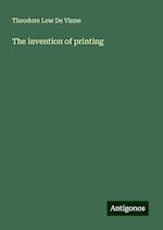 The invention of printing