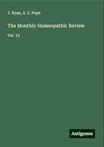 The Monthly Homeopathic Review