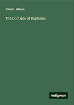 The Doctrine of Baptisms