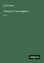 A History of New England