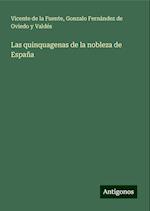 Las quinquagenas de la nobleza de España