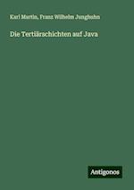 Die Tertiärschichten auf Java