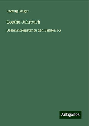 Goethe-Jahrbuch