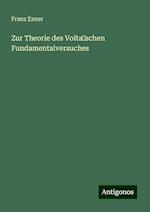 Zur Theorie des Volta?schen Fundamentalversuches