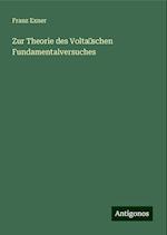 Zur Theorie des Volta?schen Fundamentalversuches