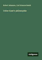 Ueber Kant's philosophie