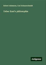 Ueber Kant's philosophie