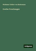 Goethe-Forschungen