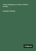 Goethe's Werke