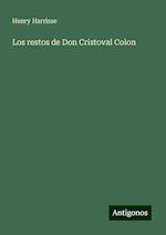 Los restos de Don Cristoval Colon