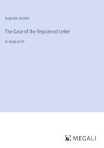 The Case of the Registered Letter