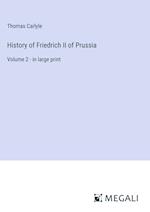 History of Friedrich II of Prussia