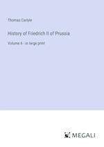 History of Friedrich II of Prussia